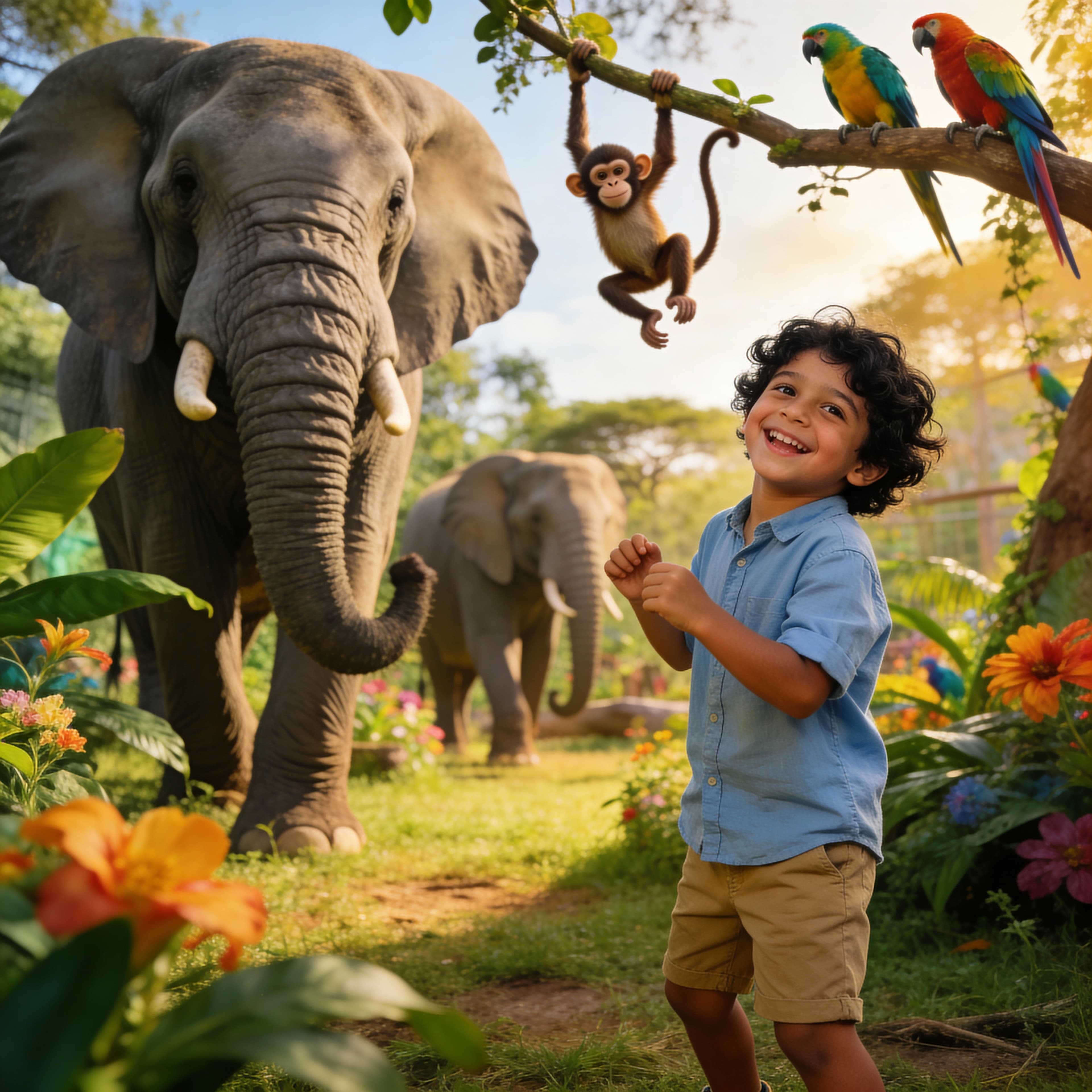 ספר חיות לילדים: ספר על חיות בהתאמה אישית
