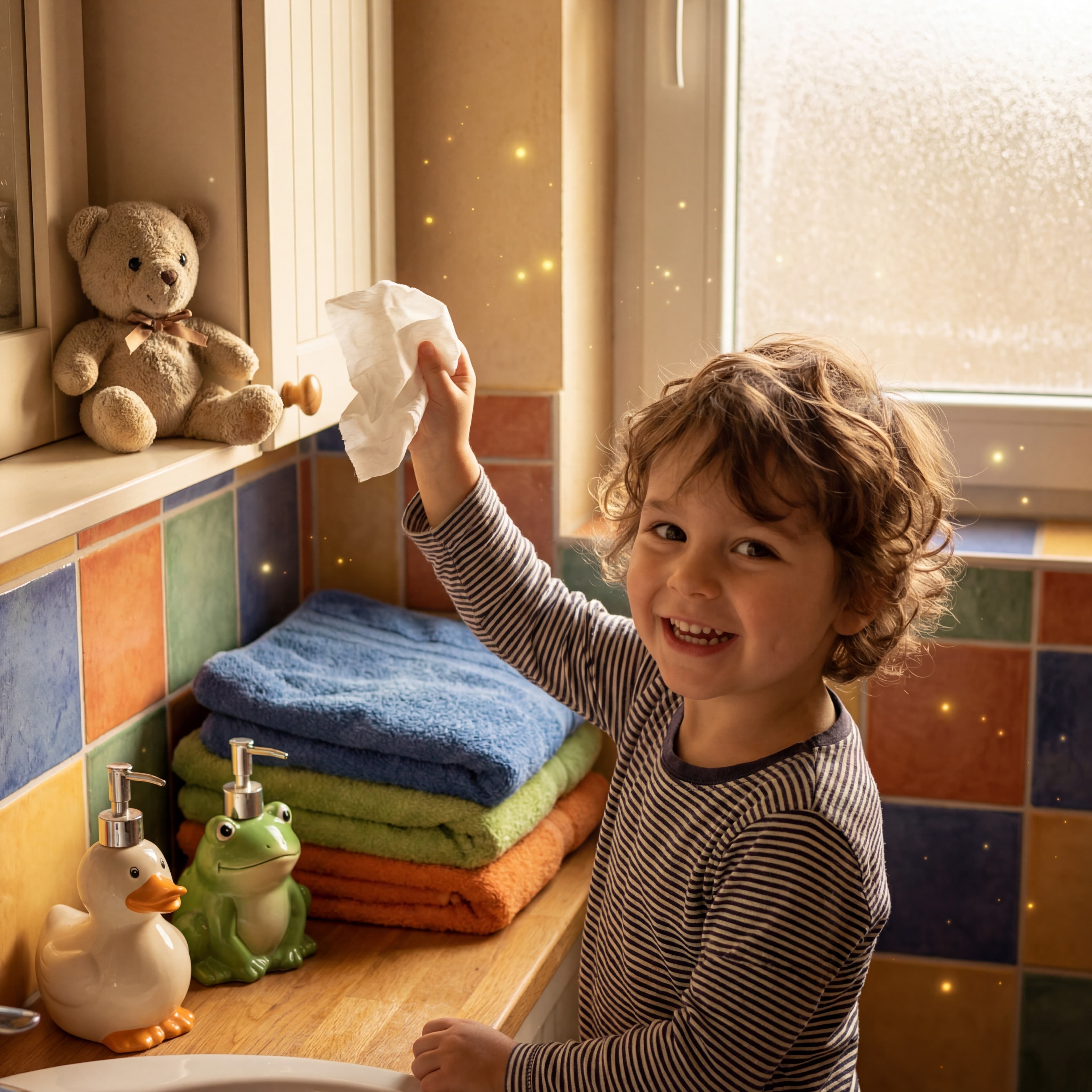 Learning to Wipe Alone