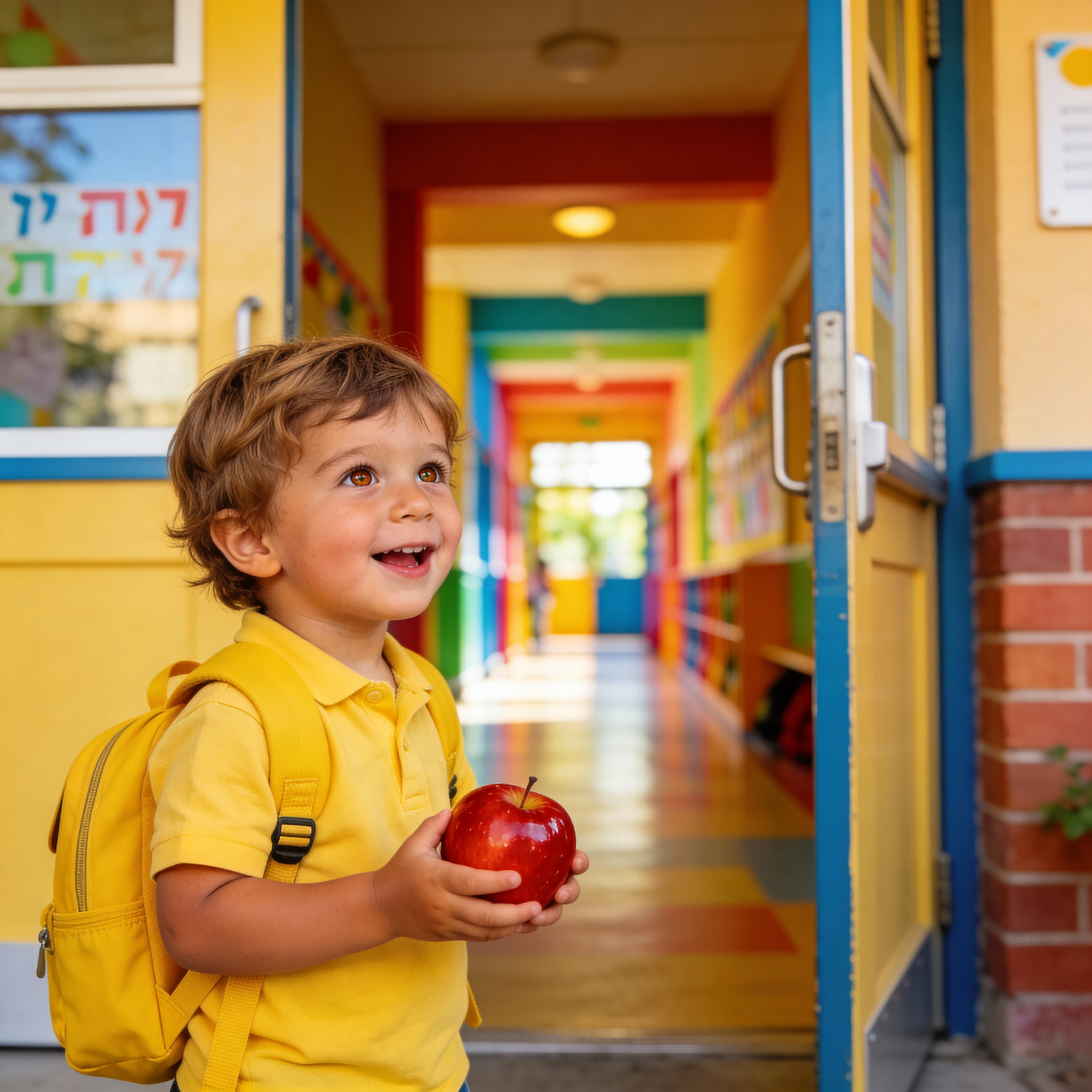 ספר על גן חדש: הכנה אישית ומרגשת לילדים
