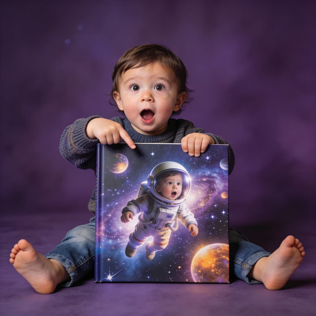 Best Gift for 1 Year Old - Their First Personalized Book