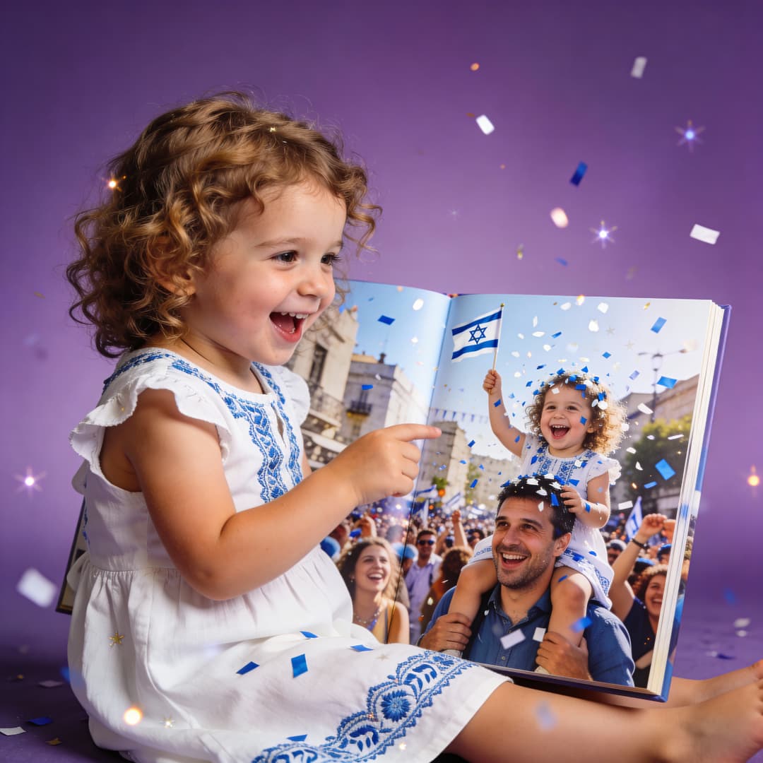 Independence Day Gift - Your Child is a True Israeli Hero