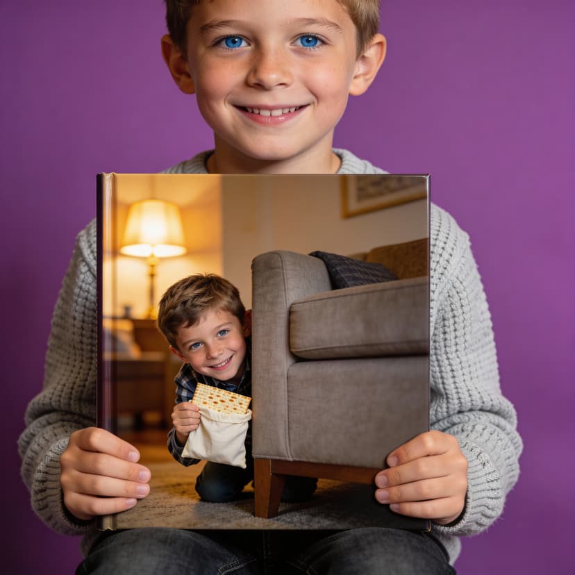 Why is a personalized book the perfect Afikoman?