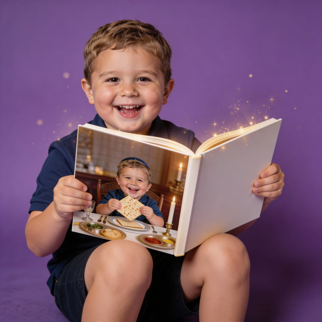 Passover Gift - Your Child Stars in Their Own Personal Story of Freedom - Custom children's book by TinyHeroStories